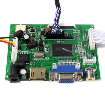HD MI VGA 2AV lcd-controller board med en 12,1 tommer LQ121S1LG45 LQ121S1LG55 800x600 2 CCFL lcd-panel