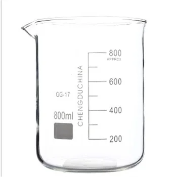 800mL Bægerglas Lav Form af Nye Kemiske Laboratorium Glas