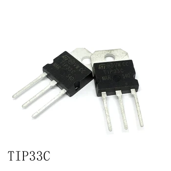 High power transistor TIP33C TIL-218 10A/100V 10stk/masser nye på lager