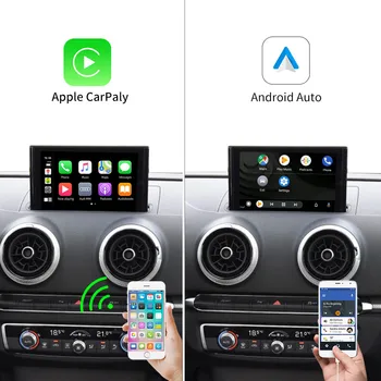 Trådløse Carplay Spejl link Car multimedia afspiller AirPlay Til Audi A3 S3 RS3 B9 For Apple Carplay Android Auto Interface Box