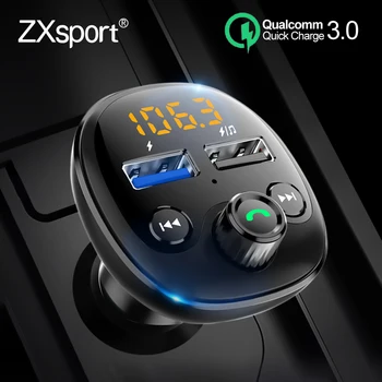 FM-Senderen Bil MP3-Afspiller, en Bluetooth-Hurtig Opladning 3.0 QC For Ford Fiesta EcoSport ESCORT Fokus 1 Fokus 3 Fokus 2 Tilbehør