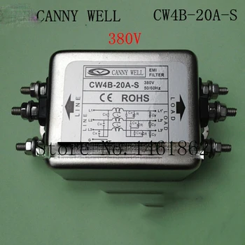 CW4B-20A-S strømforsyning filter Stærk filter, tre-fase tre wire 380V 20A Elektrisk Udstyr