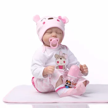 NPK Nye Ankomst 18inch Reborn Baby Doll det Virkelige Liv, Som Reborn Dukke, Baby Dreng Realistisk Håndlavet Baby Doll lille Barn Xmas Toy Gave