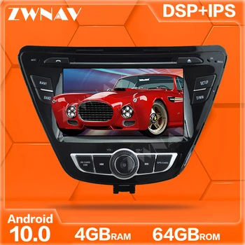 IPS Android 10.0 4+64 screen Bil DVD-Afspiller GPS Navi For Hyundai Elantra-2019 Auto Stereo Radio Multimedie-Afspiller Head Unit