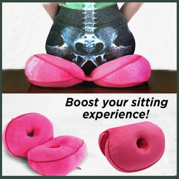 Multifunktionelle Hukommelse Skum Pude Komfort Sæde Yoga Pude Smuk Hip Pude Folde Cojines Latex Sædehynde Til Hjemmet