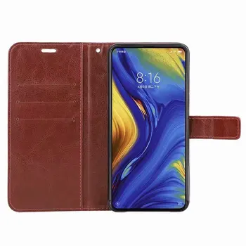 For Xiaomi Mi 9 Flip Wallet PU Læder taske