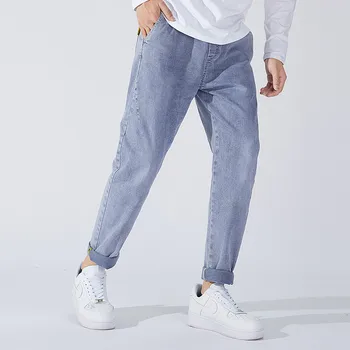 Pioneer Camp Mode Mænd Jeans Hip Hop Streetwear Sort Blå Komfortable Mænds Tøj 2020 ANZ016013S