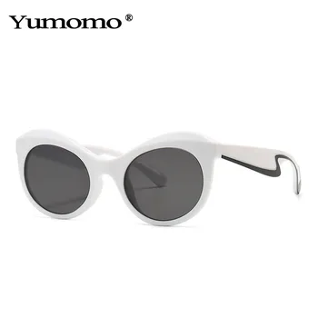 Mode-Cat Eye Solbriller Kvinder 2020 Vintage Brand Designer Gradient Brillerne Mænd Rundt Tendenser Sol Briller Nuancer UV400