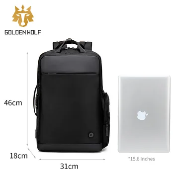 2020 Anti Tyveri Mænds Rygsæk Kontor Laptop Bagpack for Mænd Rejse Rygsække Taske med USB-Opladning Mandlige Skoletaske Tasker Mochila