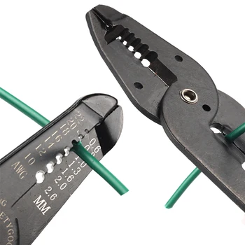 Automatisk Wire Stripper Multifunktionelle Afisolering af ledning kabel-cutter af Crimper Tænger Hånd-Værktøj Til El