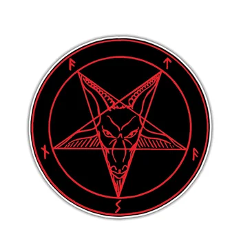 Nye Satan Djævelen, Onde Dæmon i Helvede Bil Klistermærker Decal for Kofanger Bag Forruden Andet Køretøj Dække ridser KK12*12cm