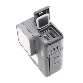 UV Filter-Objektiv Side Døren Dække USB-C Mini-HDMI-Port, Side Protektor for Go-Pro HERO5/6/7 Sort/7 Hvid Tilbehør