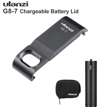 Ulanzi G8-7 Gopro Hero 8 Batteri Dæksel Flytbare Type-C Opladning Port-Adapter til Gopro Hero Sort 8 Beskyttende Accessorries
