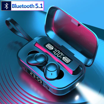2020 Nye Mode A13 TWS Tryk på Trådløst Bluetooth 5.1 Hovedtelefoner In-Ear Stereo Sports-Headset CVC 8.0 støjreduktion Hovedtelefoner