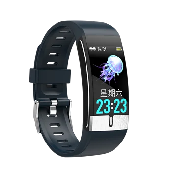 E66 kropstemperatur Smartwatch EKG-PPG Smart Ur med puls Tracker-Armbånd Blodtryk/Ilt Overvåge Fitness Armbånd