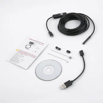 Endoskop Mini Kamera Otoscopio Usb-Sikkerhed Kamera 5,5 mm For Android-Telefon, Smartphone Og PC Otoscope Inspektion Kamera