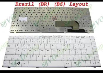 Ny Bærbar tastatur for CCE, for Philco PHN14050 PHN14063 Intelbras i500 i532 i555 hvid Brasilien BR Version - K020628Q1