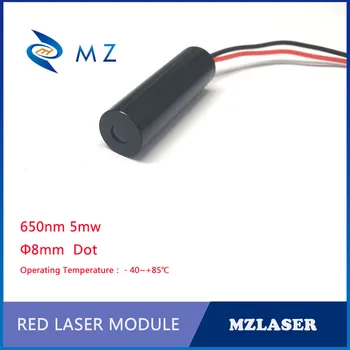 8mm 650nm 5nw Red Dot Laser Modul Høj og Lav temperatur modstand