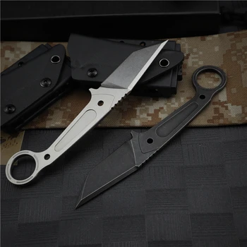 DC53 Stål Fixed Blade Knife Karambit Lomme Army Knives Jagt Kniv Overlevelse Taktisk Værktøj Udendørs Kniv EDC med En Kappe