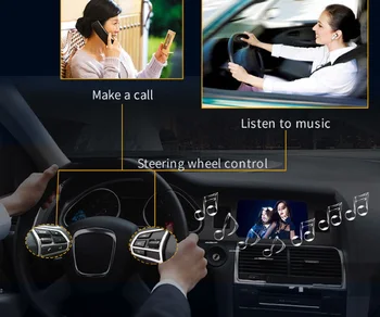 2G+32G 7 Tommer 1 din Bil Radio Stereo GPS Auto Multimedie-Afspiller Justerbart Skærmen Android 9.1 Autoradio 1din Head Unit