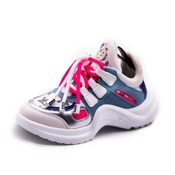 Kids Sport Sneakers Baby Drenge Brand Chunky Sneakers Børn Mesh Casual Sneakers Til Piger Pink Kører Sko Mode Undervisere Ny