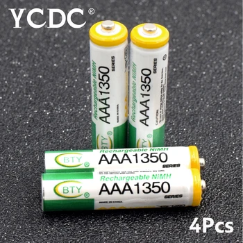POSTHUMAN Genopladeligt Batteri HR03 LR03 MN2400 MICRO 24A 24AC 4003 824 1350mAh Ni-MH Multi-purpose AAA Genopladelige Batteri