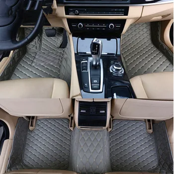 Høj kvalitet måtter! Brugerdefineret speciel bil gulvmåtter for Cadillac Escalade 7 8 pladser 2020-holdbar bil tæpper til Escalade 2019