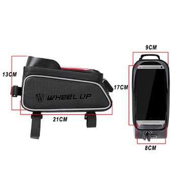 Cykel Telefon Holder Taske Tilbehør Mobile Stå Tilfælde Dække Vandtæt til 6.0 Tommer iphone-11 Pro XR Samsung S10 S9 XA85Y
