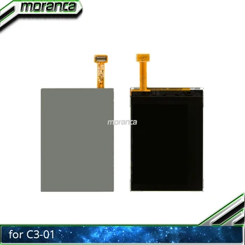 Moranca LCD-Skærm til Nokia X3-02 C3-01 Asha 2060 206 202 2020 203 2030 LCD-Skærm Digitizer Tilbehør, reservedele
