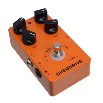 Caline CP-18 Orange Overdrive Pre AMP Elektrisk Guitar-effekt-Pedal med Gratis Stik