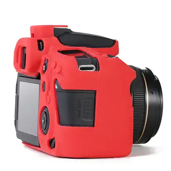 Silicon gummi Beskyttende etui Dække Blød kamera taske til Canon EOS 90D DSLR Protector Ramme Huden sag