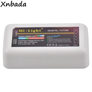 Milight MiBoxer FUT038 RGBW Led RGB-Controller RGB RF RGBW RGBWW/CCT Touch/Knap Fjernbetjening