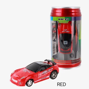 8 Farver Hot Salg Koks Kan Mini RC Bil Radio Fjernbetjening Micro-Bil Racing 4 Frekvenser, Legetøj Til Børn Gaver RC Modeller
