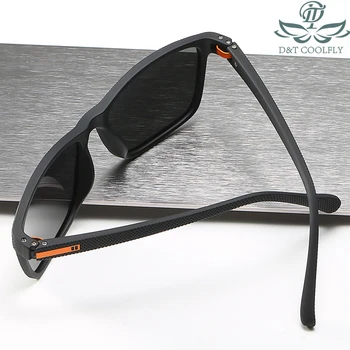 D&T 2020 Nye Mode Polariserede Solbriller Mænd, Kvinder, Kvalitet TAC Linse Metal Frame Kørsel Hinking Lys, Komfortable Solbriller