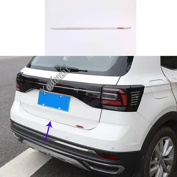 For Volkswagen VW T-kryds Tcross 2018 2019 2020 Bil Rustfrit Stål Bageste Panel Nederst Bagklap bagklappen baglågen Trim Ramme