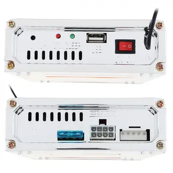 200W 18 Toner Universal Bil Advarsel Alarm Sirene Horn Højttaler MP3-System Remote Host Box