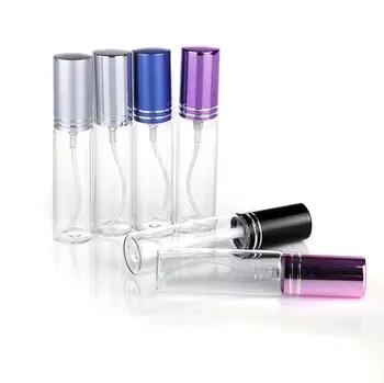 5 ML 10 ml Glas Genopfyldning Bærbare Spray Parfume Flasker Forstøver Rejse Tom Parfume Prøve Container LX1304