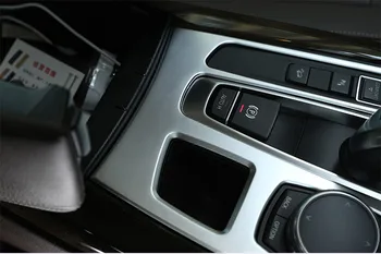 ABS Chrome Center Konsol Gear Shift Panel Cover Frame Trim For BMW X5 X6 F15 F16-2018 Interiør Lister