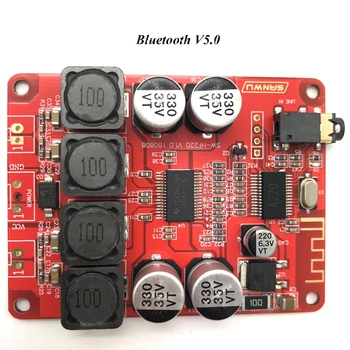 Bluetooth-5.0 Modtager TPA3118 Stereo Digital 2 x 30W DC 8V at 26V HiFi-Forstærker yrelsen for Højttaler-G3-011