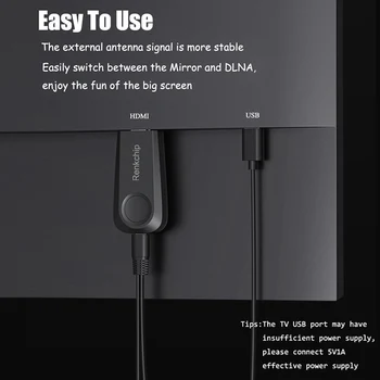 Trådløs HDMI mirascreen WIFI TV Stick Skærmen Deling af WIFI dongle skærmen anycast 1080P Samme Tv-Enhed til computeren, tablet-TV