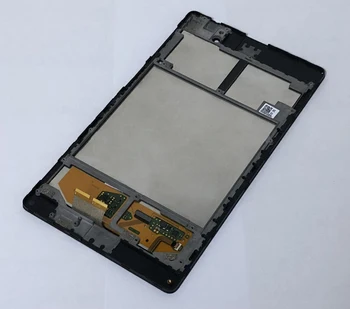 Black LCD-Skærm Panel + Touch Screen Digitizer Sensor Glas Montering + Ramme Til Asus Nexus 7 2nd ME572 ME572C ME572CL