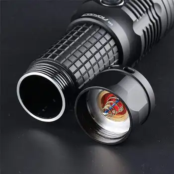 De fleste Kraftig LED Lommelygte Konvoj M3 med Cree xhp70.2 LED inde Lanterna 4300lm 26650 Lommelygte Jagt arbejdslejr Fakkel