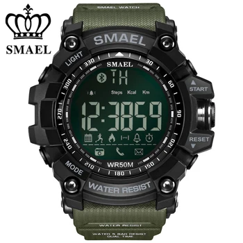 Nye SMAEL Flagskib Robust Smartwatch 33-måneders Standby-Tid 24 timer i Alt slags Vejr, Overvågning Smart Ur Til IOS Og Android