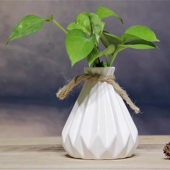 Keramik vase urtepotter plantageejere home decor folde papir bryllup part indretning