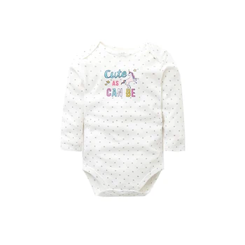 3PCS/MASSE Baby Bodyer Efteråret Top Kvalitet Baby Boy Tøj i Bomuld langærmet Undertøj Spædbarn Baby Jumpsuit 0-24M