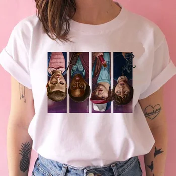Nye sommer Fremmed Ting T-Shirt Kvinder Short-Sleeve Mærkelige Historie 3 Løs Casual Top XS -XXXL