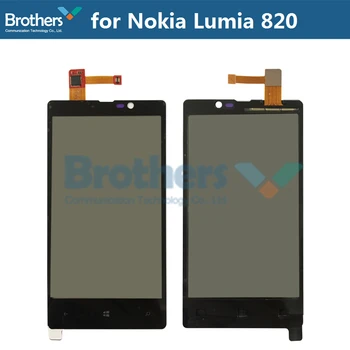 Touch Screen Digitizer Til Nokia Lumia 820 N820 Front Touch Glas til Nokia 820 Touch-Panel Sensor Panel Telefon Udskiftning Test