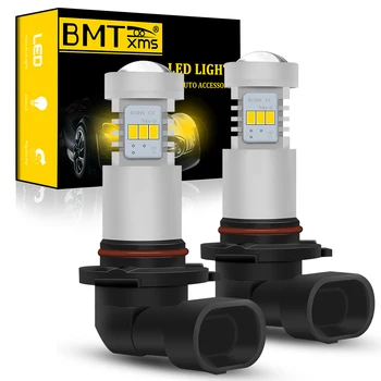 BMTxms 2x For Acura TL MDX TSX RDX Honda Civic Accord Bil LED Lys 9005 HB3 H10 9145 Canbus tågelys DRL Kørsel Lys