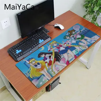 MaiYaCa Sailor Moon anime Gummi musemåtten Pad gaming musemåtter Tabel Tastatur animationsfilm musemåtte gamer Hastighed Version bruser mat