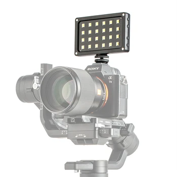 Viltrox RB08 Mini LED Video Lys Bærbare Kamera Lys Panel 2500K~8500K Bi-Color CRI95+ Indbygget batteri til DSLR-Camcorder